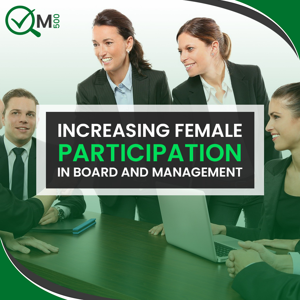 females serving in leadership positions