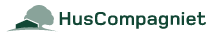 HusCompagniet A/S logo HusCompagniet A/S logo